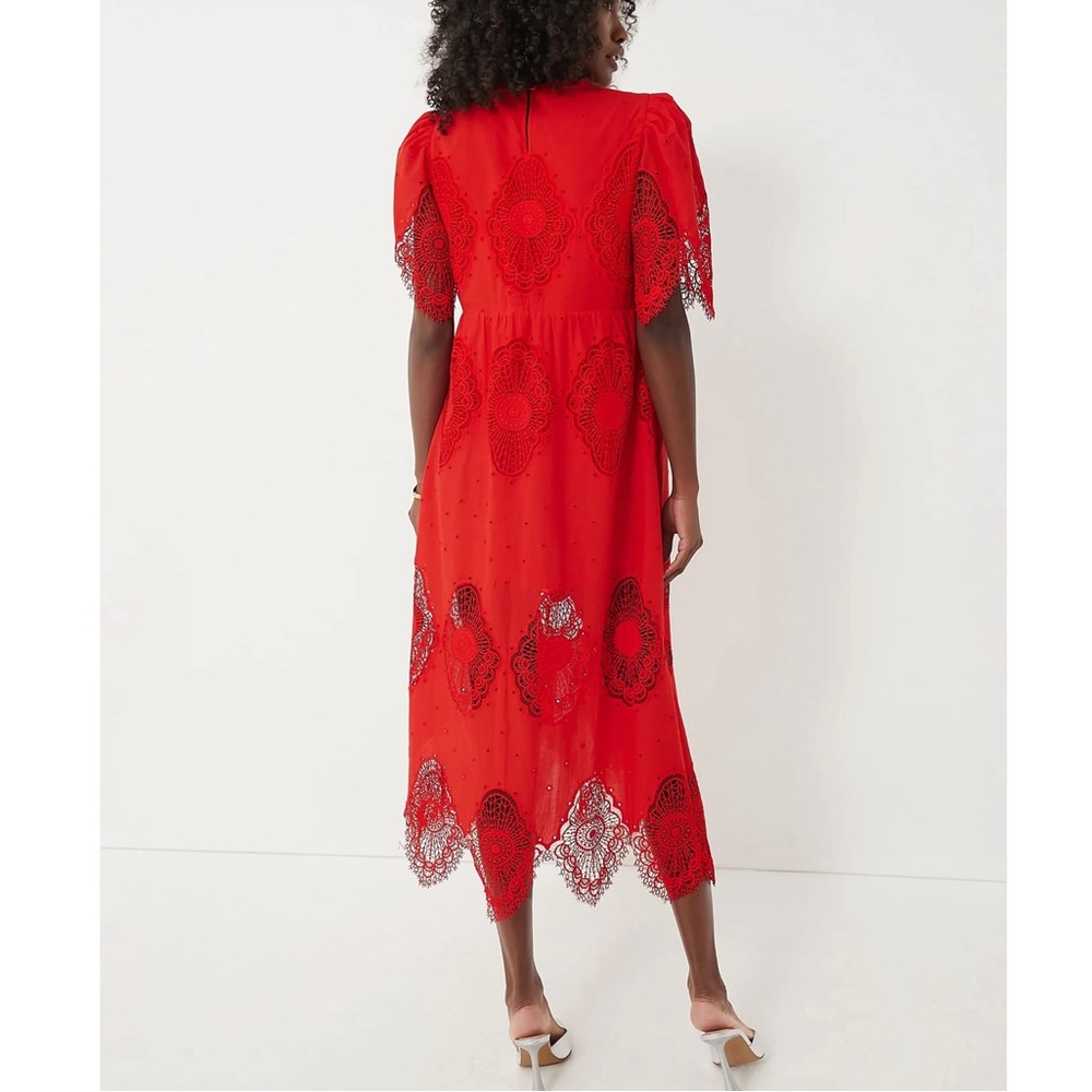 TUCKERNUCK Red Catalina Dress LARGE - Picture 4 of 12